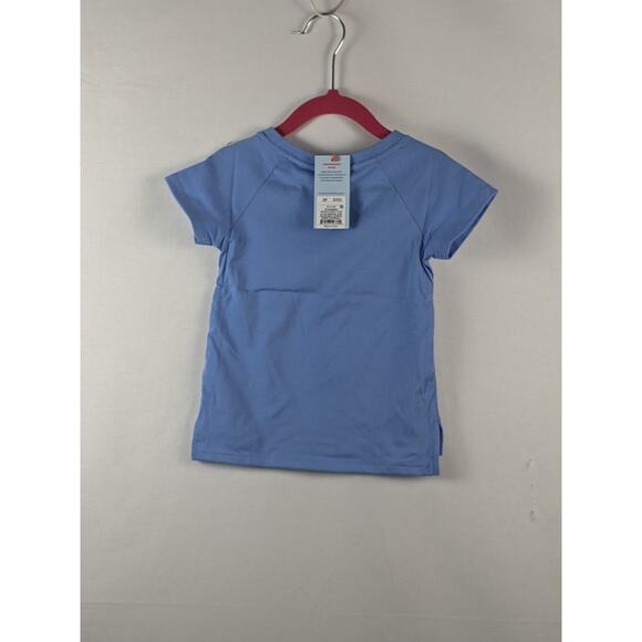 Cat & Jack TShirt Blue 2T Toddler Girls Sequin Rainbow Butterfly Tee Periwinkle - Picture 9 of 9